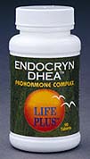 DHEA nutrition with arginine - anti aging amino acids ginseng, kelp ginkgo biloba