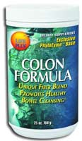 psyllium fiber flaxseed acidophilus helps acid alkaline balance colon cleansing